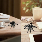 Metal Spiders Wall Decor Spider Decorations For Halloween Spider Figurine Sculpture Metal Statue Artware Collectible Figure