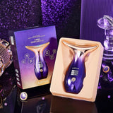 Microcurrent RF Neck Face Beauty Instrument Facial Lifting Machine EMS Face Massager Anti Wrinkle Skin Tighten Sagging Skin Care