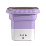 Mini Foldable Washer Foldable Washer Bucket Folding Lightweight Travel Laundry Tub Portable Personal Clothes Washer For Camping