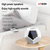 Mini Polyhedral Audio System Practical Outdoor Vehicle Design Novel Bluetooth Speaker Multifunctional And Portable