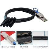 Mini SAS 8088 Turn 4SFF-8482 29+15P All-in-one Array Card SATA Hard Disk Data Cable