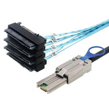 Mini SAS 8088 Turn 4SFF-8482 29+15P All-in-one Array Card SATA Hard Disk Data Cable