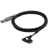 Mini SAS SFF-8087 Left Bend To SFF-8088 High-speed 6G Server External Cable