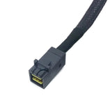 Mini Sas SFF-8643 TO SFF-8482 Hard Disk Data Cable with Large 4P Power Server Cable