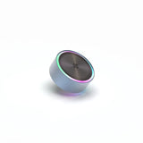 Mini Speaker Aluminum Alloy Bluetooth Small Stereo Steel Cannon Portable Dustproof IPX4 Waterproof Outdoor Desktop Sport Fitness