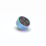 Mini Speaker Aluminum Alloy Bluetooth Small Stereo Steel Cannon Portable Dustproof IPX4 Waterproof Outdoor Desktop Sport Fitness