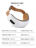 Mini wrinkle resistant electric stress relief vibration high-frequency white label eye massage