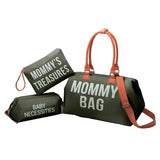 Mommy Bag, Hospital Bag for Labor and Delivery, Large Diaper Bag for Mom Travel, Waterproof Baby Bag with Pouches and Straps