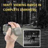 Monocular Night Vision Device 1080P HD Infrared 5x Digital Zoom Hunting Telescope Outdoor Day Night Dual Use Darkness 300m