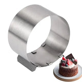 Mousse Cake Baking Ring Stainless Steel Ring Mold For Cake And Mousse Reusable Round Cake Ring Dessert Mold For Cake Bakery