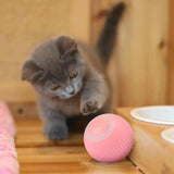 Moving Cat Toy Ball Cat Ball Toys With Intelligent Obstacle Avoidance Automatic Rolling Pet Smart Toy USB Rechargeable Cat