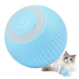 Moving Cat Toy Ball Cat Ball Toys With Intelligent Obstacle Avoidance Automatic Rolling Pet Smart Toy USB Rechargeable Cat