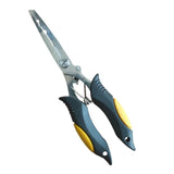 Multi-functional Luya Pliers Stainless Steel Fishing Pliers Fishing Accessories Fish Mouth Pliers Hook with Rubber Handle