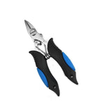 Multi-functional Luya Pliers Stainless Steel Fishing Pliers Fishing Accessories Fish Mouth Pliers Hook with Rubber Handle