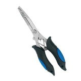 Multi-functional Luya Pliers Stainless Steel Fishing Pliers Fishing Accessories Fish Mouth Pliers Hook with Rubber Handle
