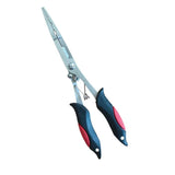 Multi-functional Luya Pliers Stainless Steel Fishing Pliers Fishing Accessories Fish Mouth Pliers Hook with Rubber Handle