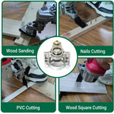Multifunctional Angle Grinder Modified Multi-purpose Accessories Set With Three Square Nuts Suitable for Various Angle Grinders