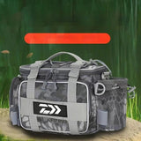 Multifunctional Fishing Waterproof Bag High-Capacity Fishing Rod Bag Storage Bag Messenger Bag Fishing Tools Accessories