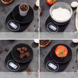 Multifunctional Food Scale with Timer Weight Tool 3kg 0.1g Coffee Scale LCD Digital Kitchen Scale Electronic Digital Scales