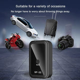 NEW GF22-GPS Mini Personal Portable 4G Locator Anti-loss Carmatic Alarm Motorcycle GPS Car Anti-loss Precision Locator Auto Tool