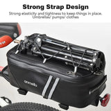 NEWBOLER Bicycle Rear Seat Bag MTB Bike Rack Bag Trunk Pannier Cycling Large Capacity Waterproof Travel Bag With Rain Cover