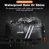 NEWBOLER Bicycle Rear Seat Bag MTB Bike Rack Bag Trunk Pannier Cycling Large Capacity Waterproof Travel Bag With Rain Cover