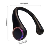 Neck Fan Air Conditioner Mini USB Quiet Fan Without Blade Hot Weather USB Air Cooler For Walking Riding Working Cooking Learning