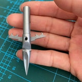 New 20/50pcs Professional Deep Water Fishing Darts Head Fishing Slingshot Catapult Accessories Fishing Darts Arrowhead Tip Tools
