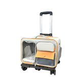 New Cat Bag Puppy Bag High Appearance Level Cat Backpack Portable Outdoor Pet Trolley Cat Carrier Conveyors And Strollers