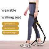 New Chairless Chair Wearable Fishing Tool Standing worker's Seat Carriable Bench Foldable Stools Portable