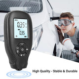 New Coating Thickness Gauge HW-300 Coating Paint Thickness Meter Testing for Manufacturing Metal processing Industry Workshops