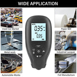 New Coating Thickness Gauge HW-300 Coating Paint Thickness Meter Testing for Manufacturing Metal processing Industry Workshops