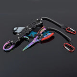 New Fish Controller 304 Stainless Steel Fish Controller Luya Fishing Pliers Multi-function Fishing Tool Set Hook Remover