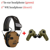 New Generation Shooting Ear Protection NRR 27dB Hearing Protection Earbuds Electronic Shooting Earplugs