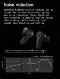 New Generation Shooting Ear Protection NRR 27dB Hearing Protection Earbuds Electronic Shooting Earplugs