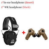 New Generation Shooting Ear Protection NRR 27dB Hearing Protection Earbuds Electronic Shooting Earplugs