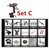New Powerful Hunting Fishing Laser Slingshot Stainless Steel Catapult Professional Crossbow Strong Sling Shot With Rubber Band