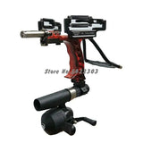 New Powerful Hunting Fishing Laser Slingshot Stainless Steel Catapult Professional Crossbow Strong Sling Shot With Rubber Band