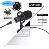 New Product with Woven Mesh Gold-plated Head USB To Canon Female Dynamic Microphone Computer Recording Cable 3m
