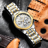 New REWARD Fashion Luxury Man's Watches Chronograph Waterproof Sport Quartz Wrist Watch Top Brand Business Wristwatches for Men