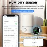 New Tuya Wifi Smart Hygrometer Thermometer Detector Indoor APP Remote Control Temperature Humidity Sensor With Alexa&Google Home