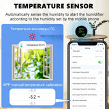 New Tuya Wifi Smart Hygrometer Thermometer Detector Indoor APP Remote Control Temperature Humidity Sensor With Alexa&Google Home