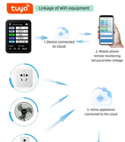 New WiFi Smart Air Quality Detector Indoor PM2.5 TVOC CO2 CH2O Gas Analyzer Thermometer Flock for Home Yoga Studio Hotel Bedroom