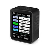New WiFi Smart Air Quality Detector Indoor PM2.5 TVOC CO2 CH2O Gas Analyzer Thermometer Flock for Home Yoga Studio Hotel Bedroom