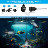 Newest 5000mAh Underwater fishing camera for Fishing room4.3"  fishing finder with IR for Diving chamber Underwater video camera