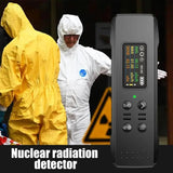 Nuclear Radiation Detector Rechargeable Nuclear Radiation Meter With Lanyard Hazardous Material Handling Products For Building