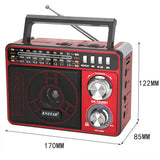 KN-1030BT/Portable Multiband Radio Elderly Card Insert Bluetooth Speaker Retro Player