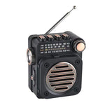 New radio mini multi-band FM/AM/SW multifunctional Bluetooth card speaker