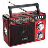 KN-1030BT/Portable Multiband Radio Elderly Card Insert Bluetooth Speaker Retro Player