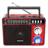 KN-1030BT/Portable Multiband Radio Elderly Card Insert Bluetooth Speaker Retro Player